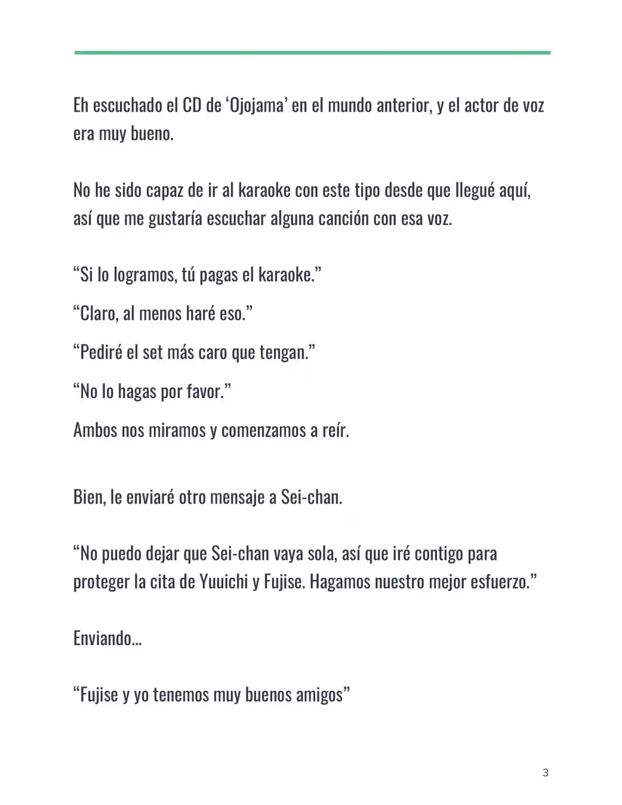 Isekai Romcom (Web Novel) (Novela) - Capítulo 17 - Página 3 - LectorTMOo