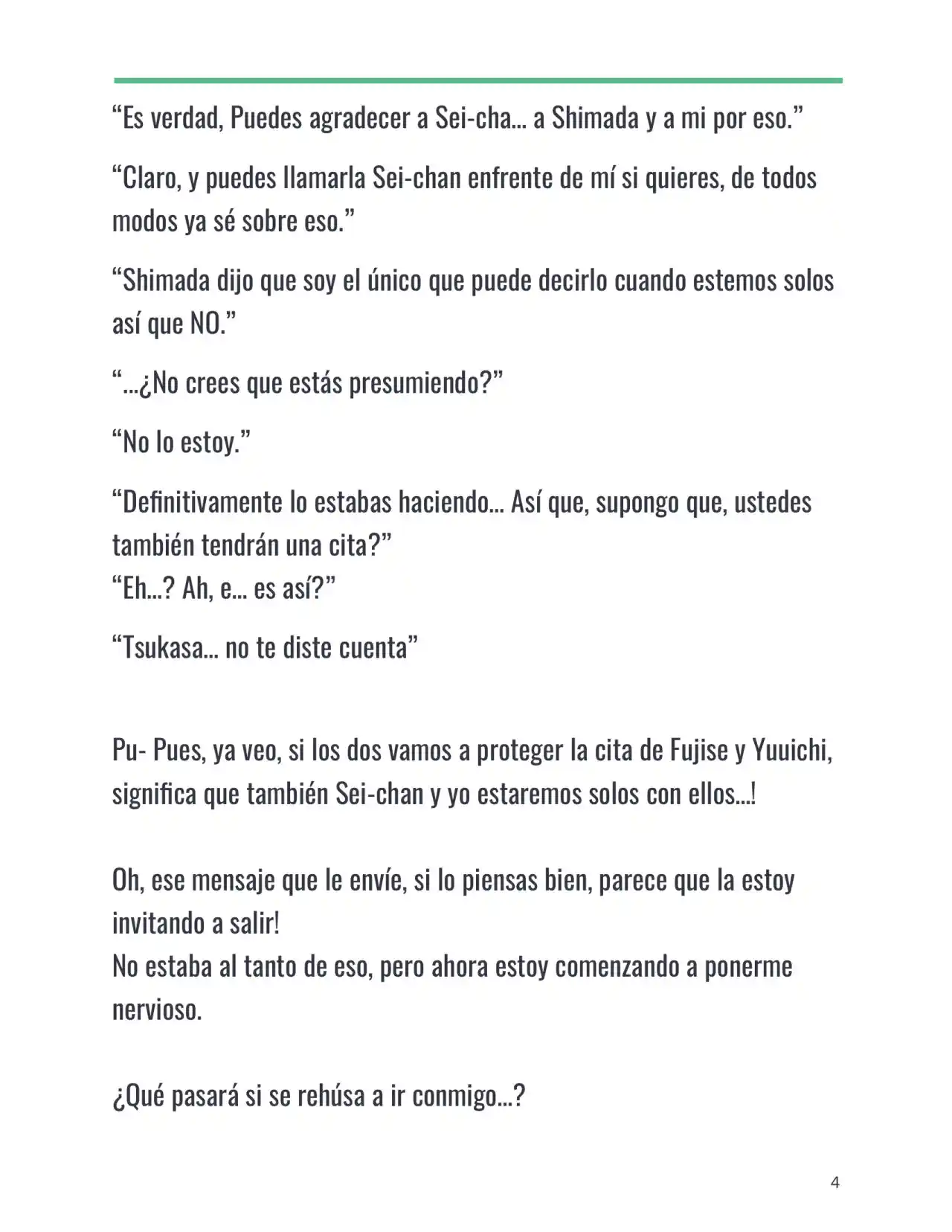 Isekai Romcom (Web Novel) (Novela) - Capítulo 17 - Página 4 - LectorTMOo