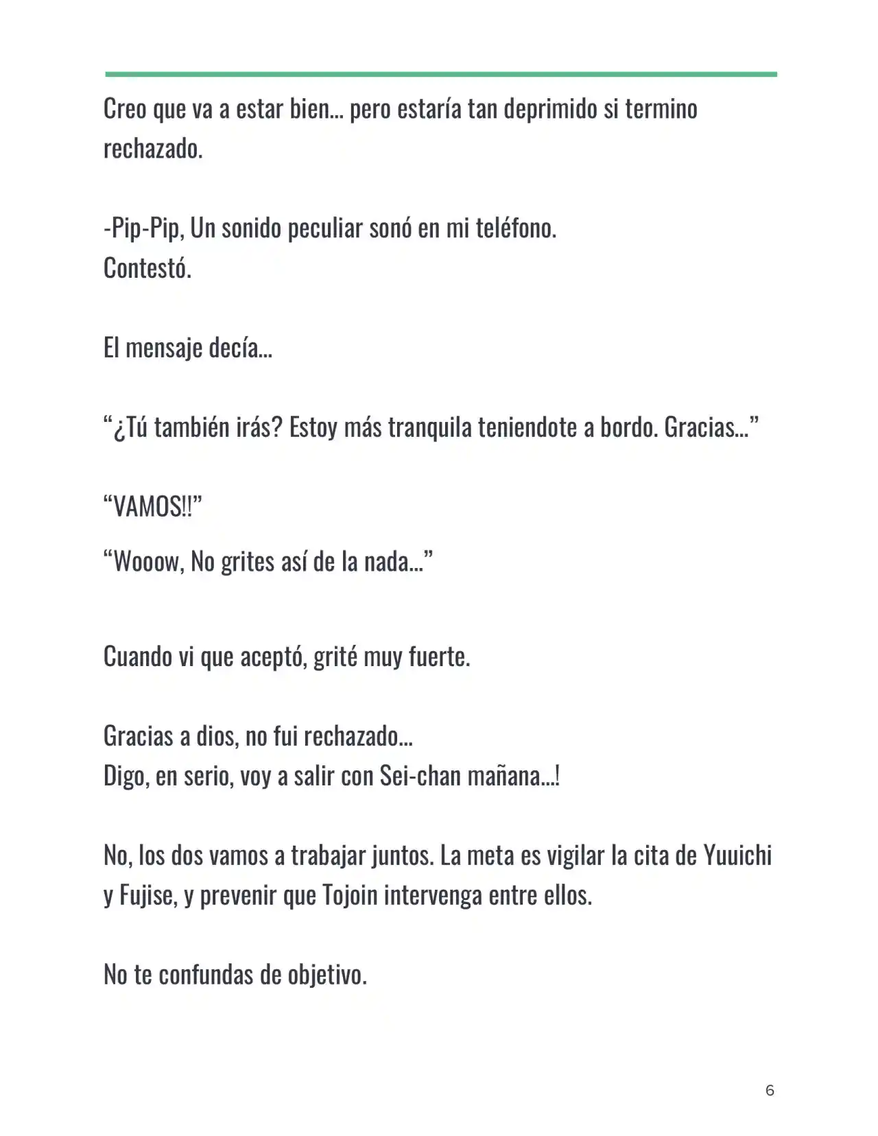Isekai Romcom (Web Novel) (Novela) - Capítulo 17 - Página 6 - LectorTMOo