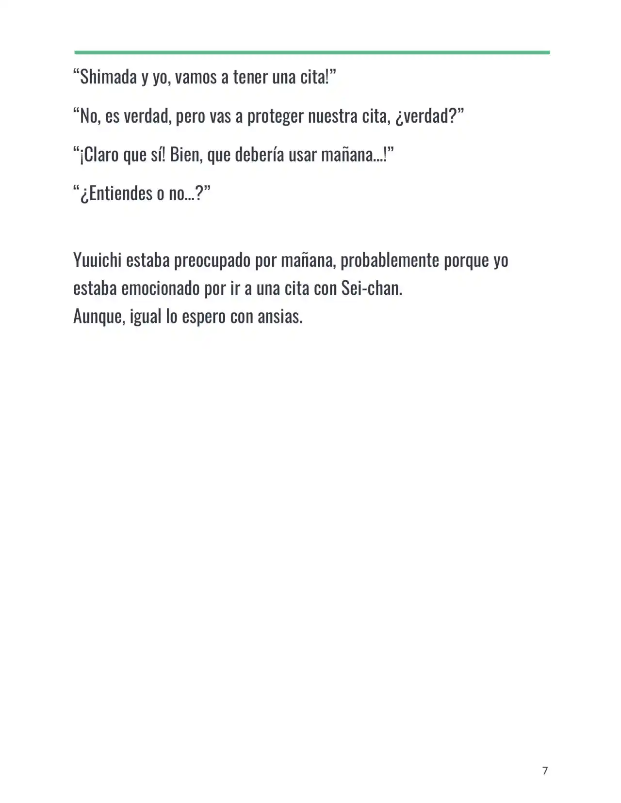 Isekai Romcom (Web Novel) (Novela) - Capítulo 17 - Página 7 - LectorTMOo