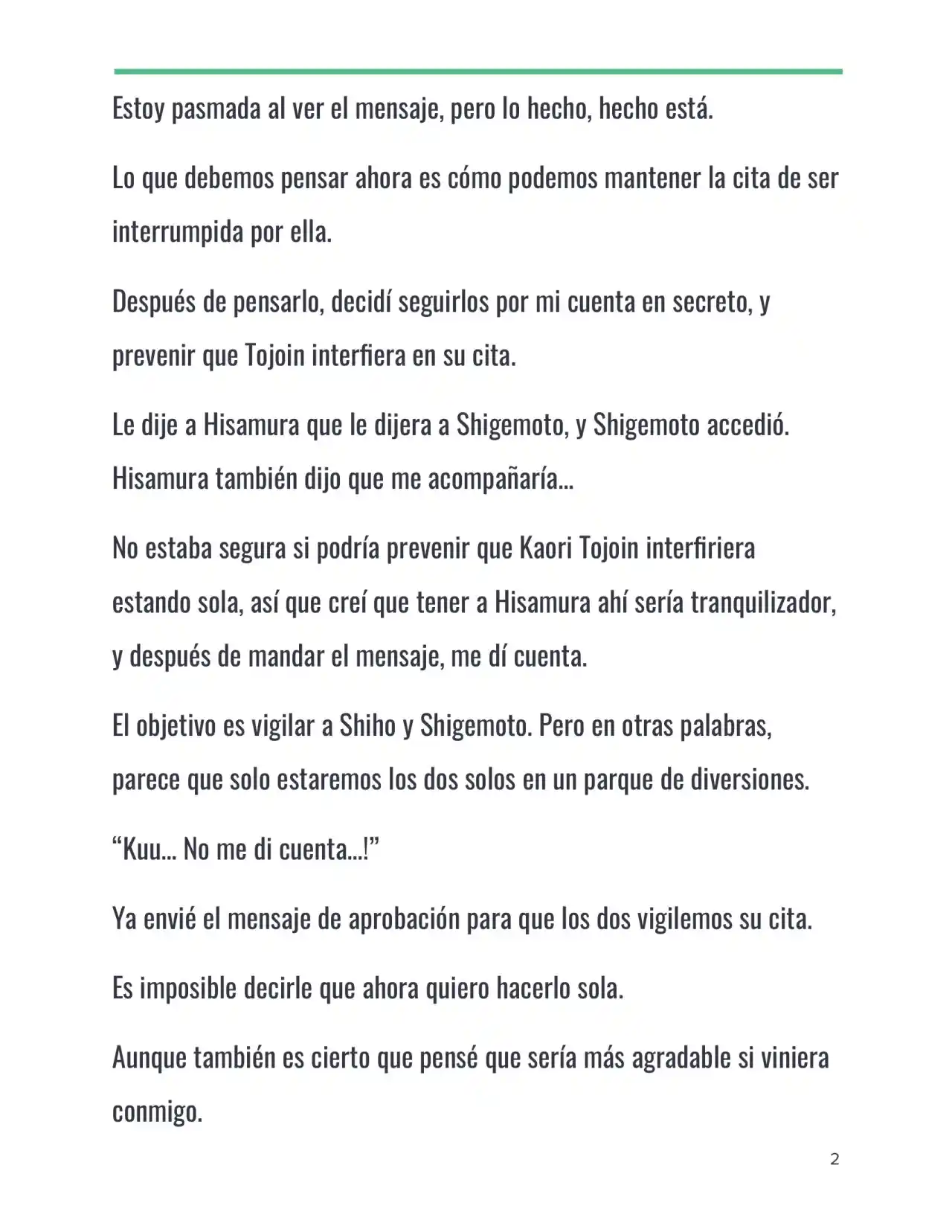 Isekai Romcom (Web Novel) (Novela) - Capítulo 18 - Página 2 - LectorTMOo