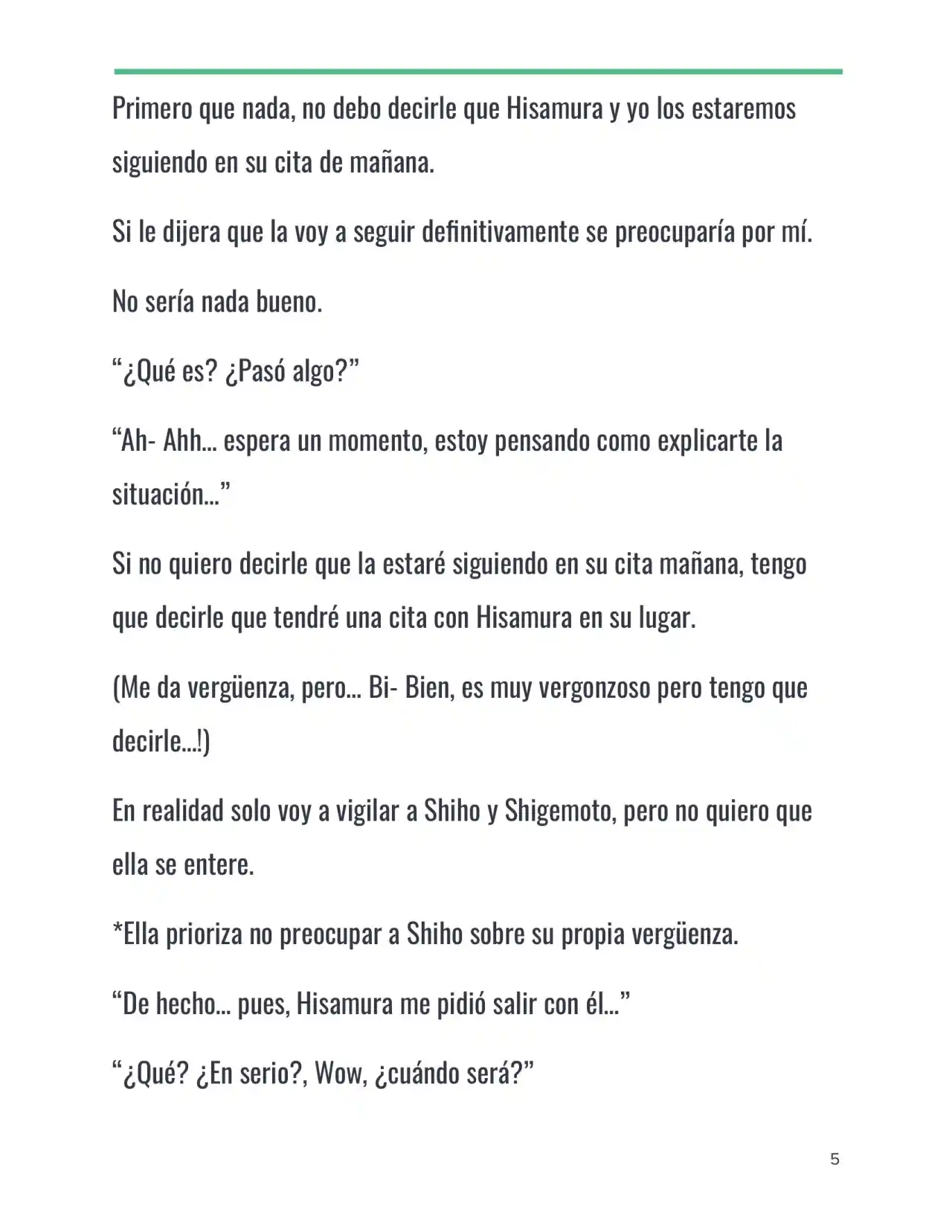 Isekai Romcom (Web Novel) (Novela) - Capítulo 18 - Página 5 - LectorTMOo