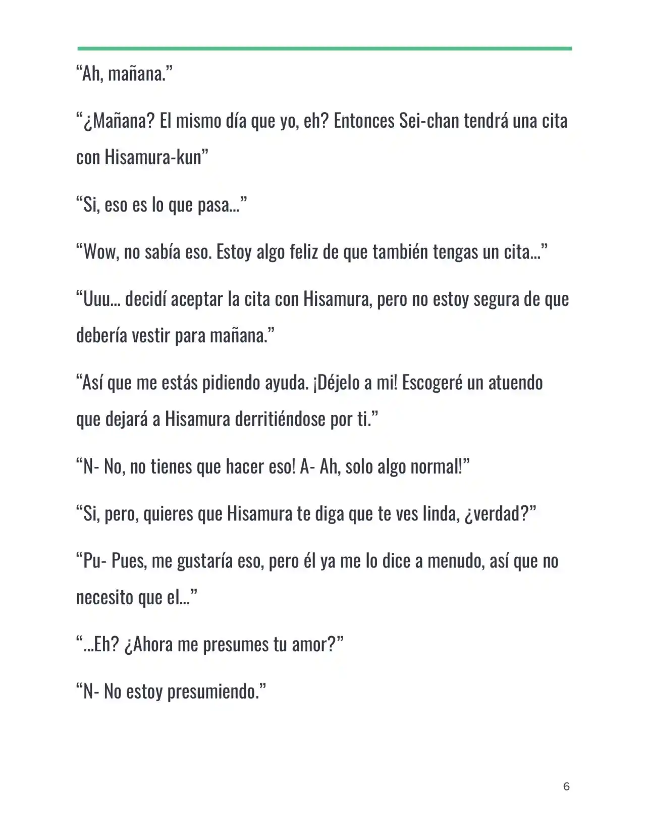 Isekai Romcom (Web Novel) (Novela) - Capítulo 18 - Página 6 - LectorTMOo