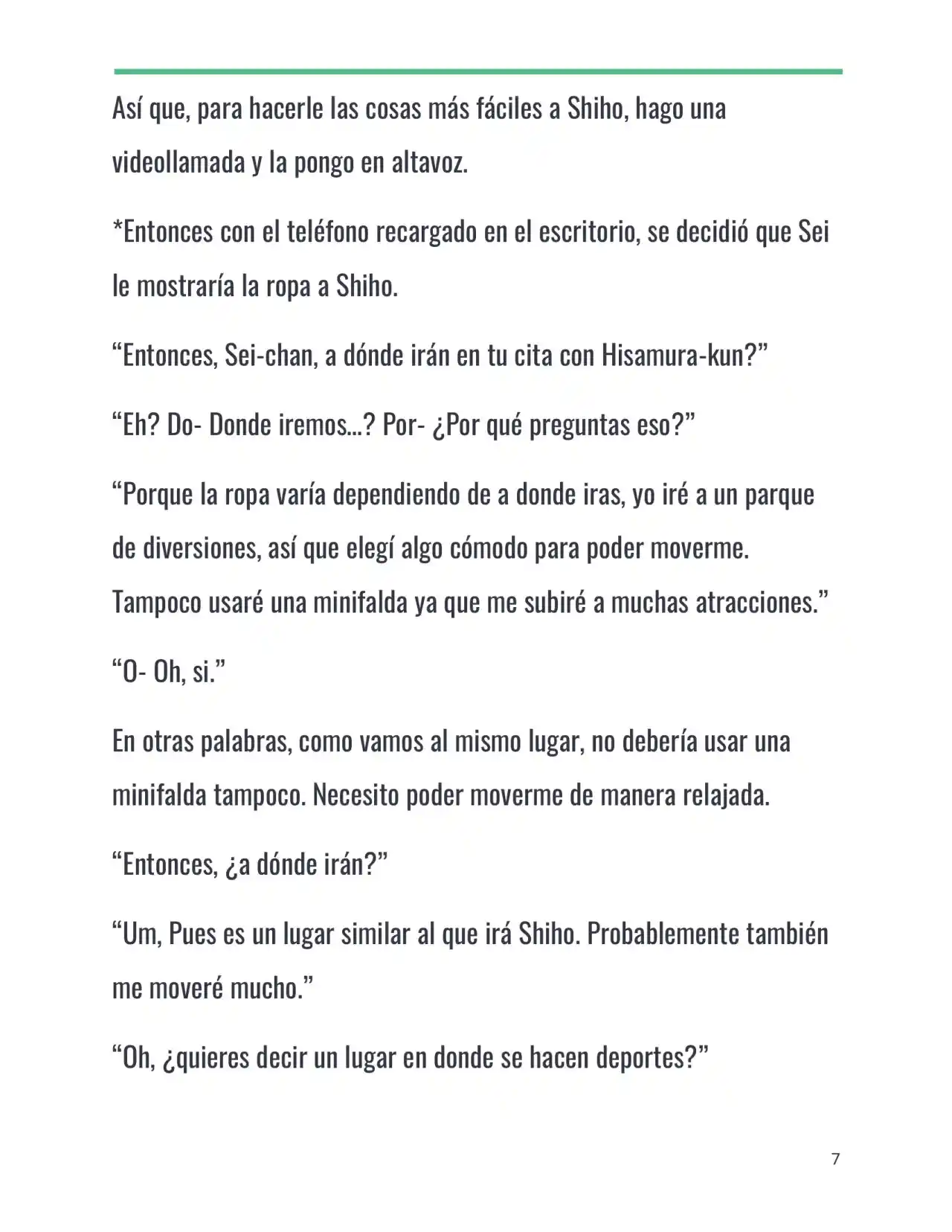 Isekai Romcom (Web Novel) (Novela) - Capítulo 18 - Página 7 - LectorTMOo