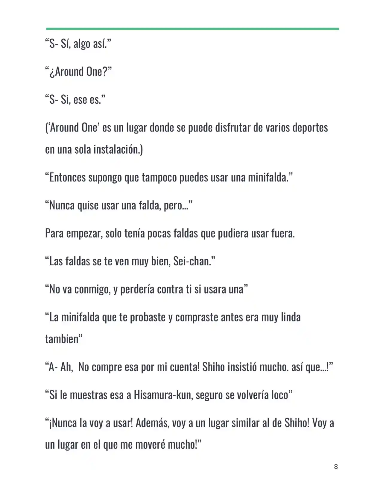 Isekai Romcom (Web Novel) (Novela) - Capítulo 18 - Página 8 - LectorTMOo