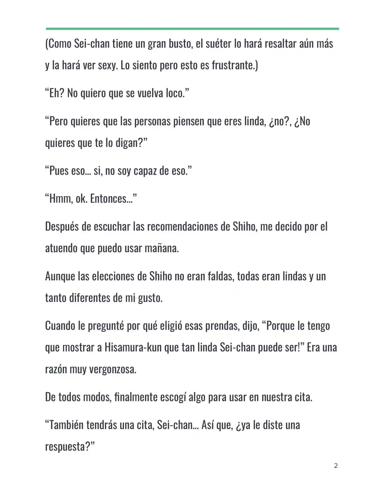 Isekai Romcom (Web Novel) (Novela) - Capítulo 19 - Página 2 - LectorTMOo