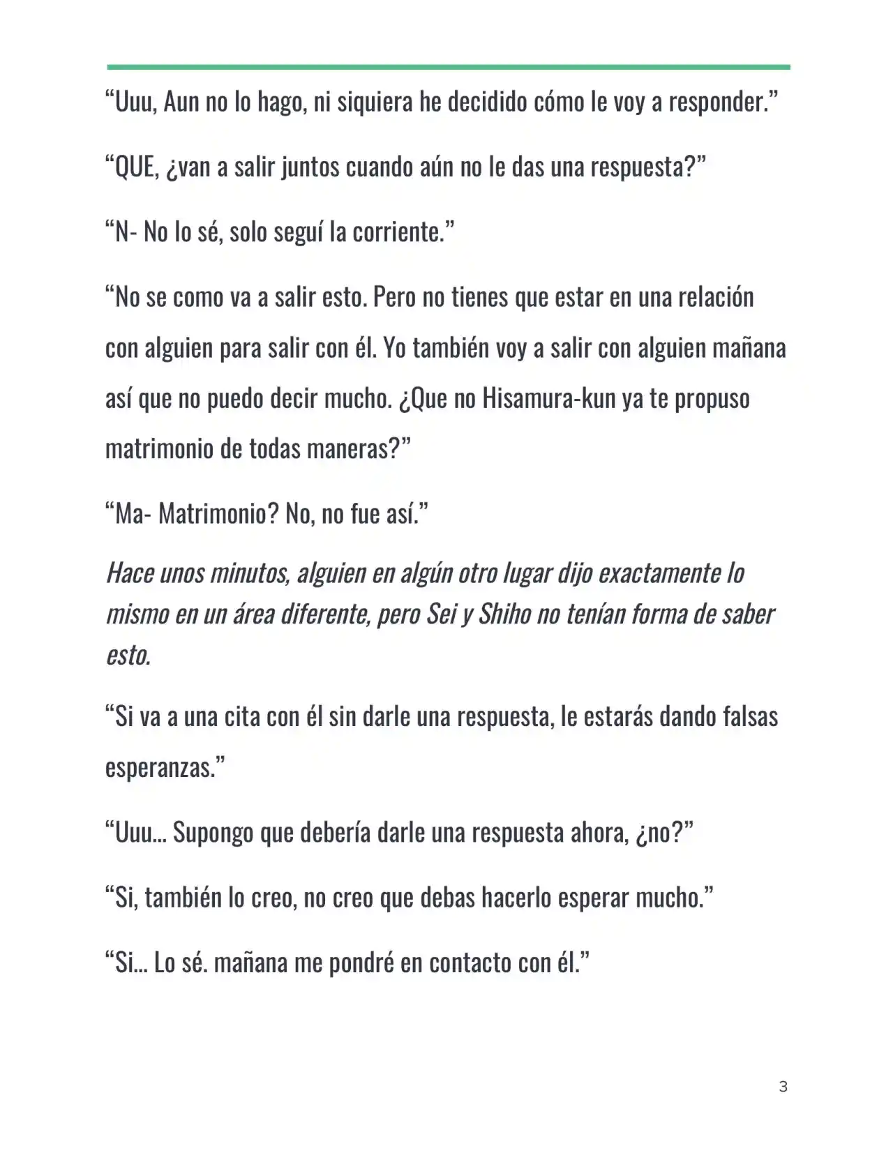 Isekai Romcom (Web Novel) (Novela) - Capítulo 19 - Página 3 - LectorTMOo