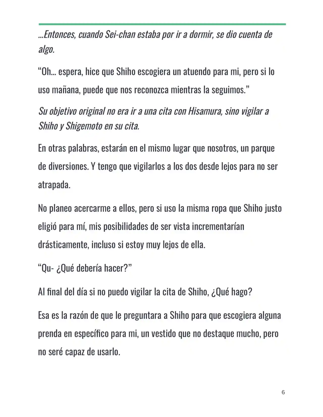 Isekai Romcom (Web Novel) (Novela) - Capítulo 19 - Página 6 - LectorTMOo