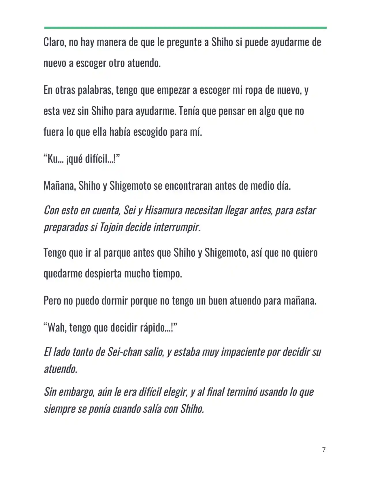 Isekai Romcom (Web Novel) (Novela) - Capítulo 19 - Página 7 - LectorTMOo