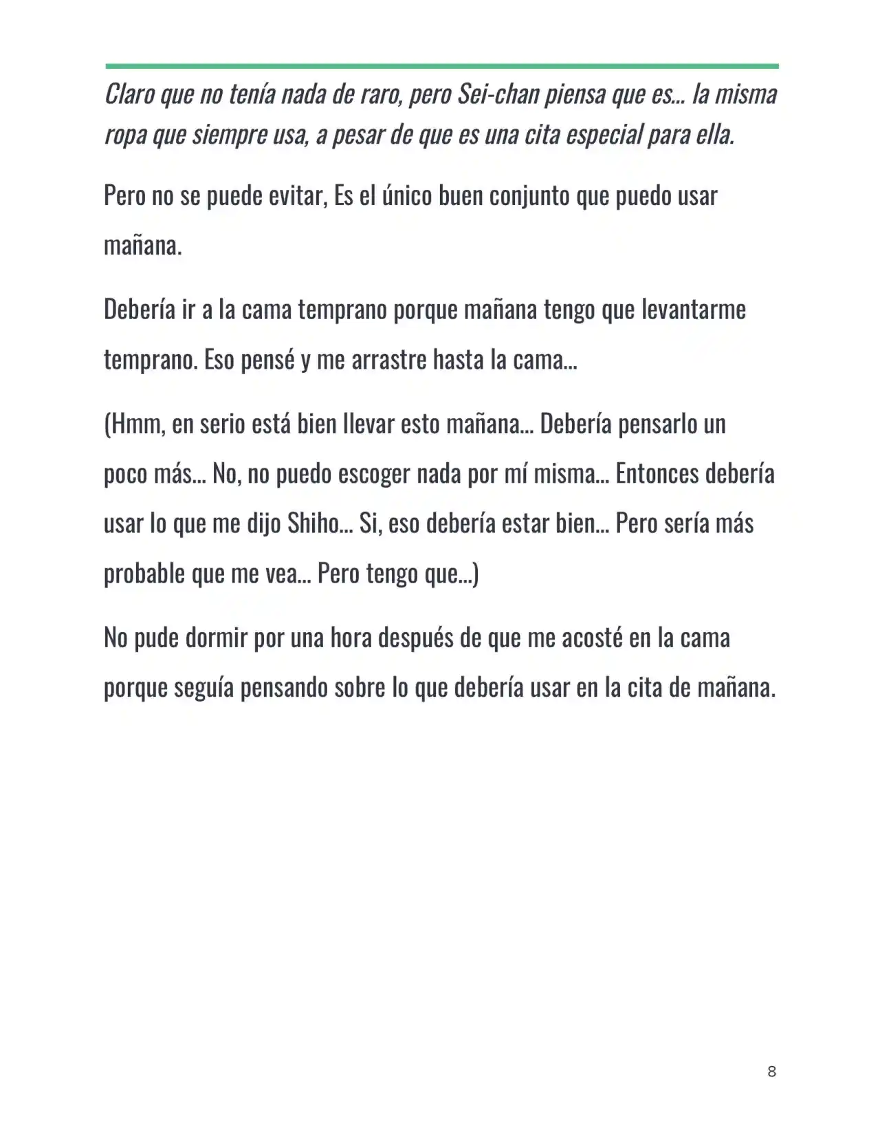 Isekai Romcom (Web Novel) (Novela) - Capítulo 19 - Página 8 - LectorTMOo