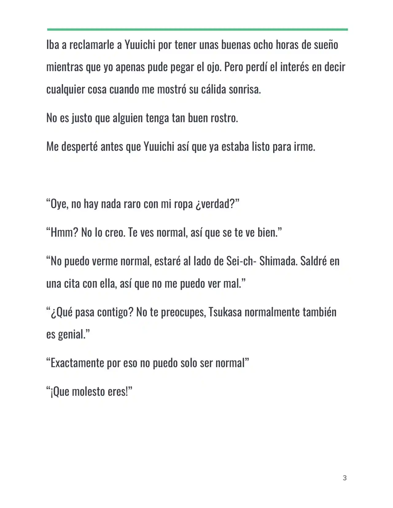 Isekai Romcom (Web Novel) (Novela) - Capítulo 20 - Página 3 - LectorTMOo