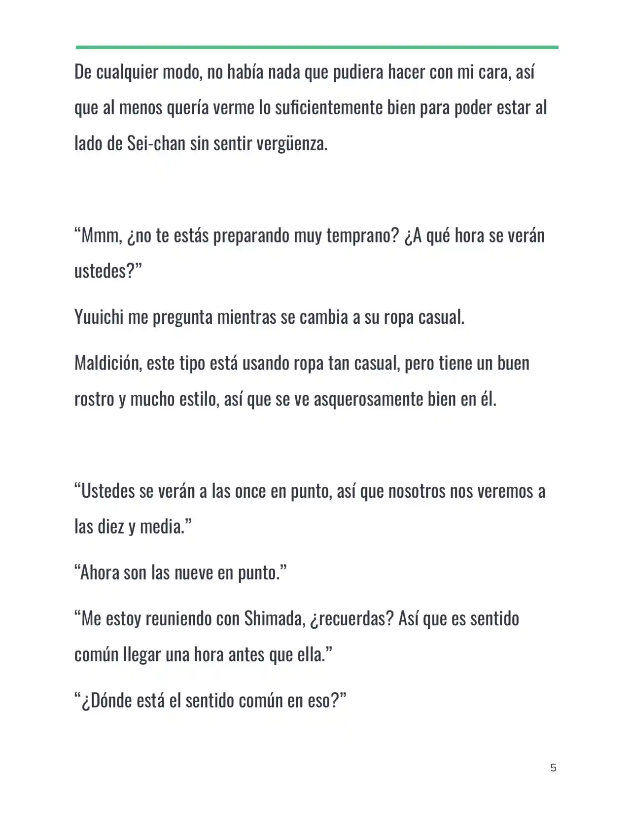 Isekai Romcom (Web Novel) (Novela) - Capítulo 20 - Página 5 - LectorTMOo