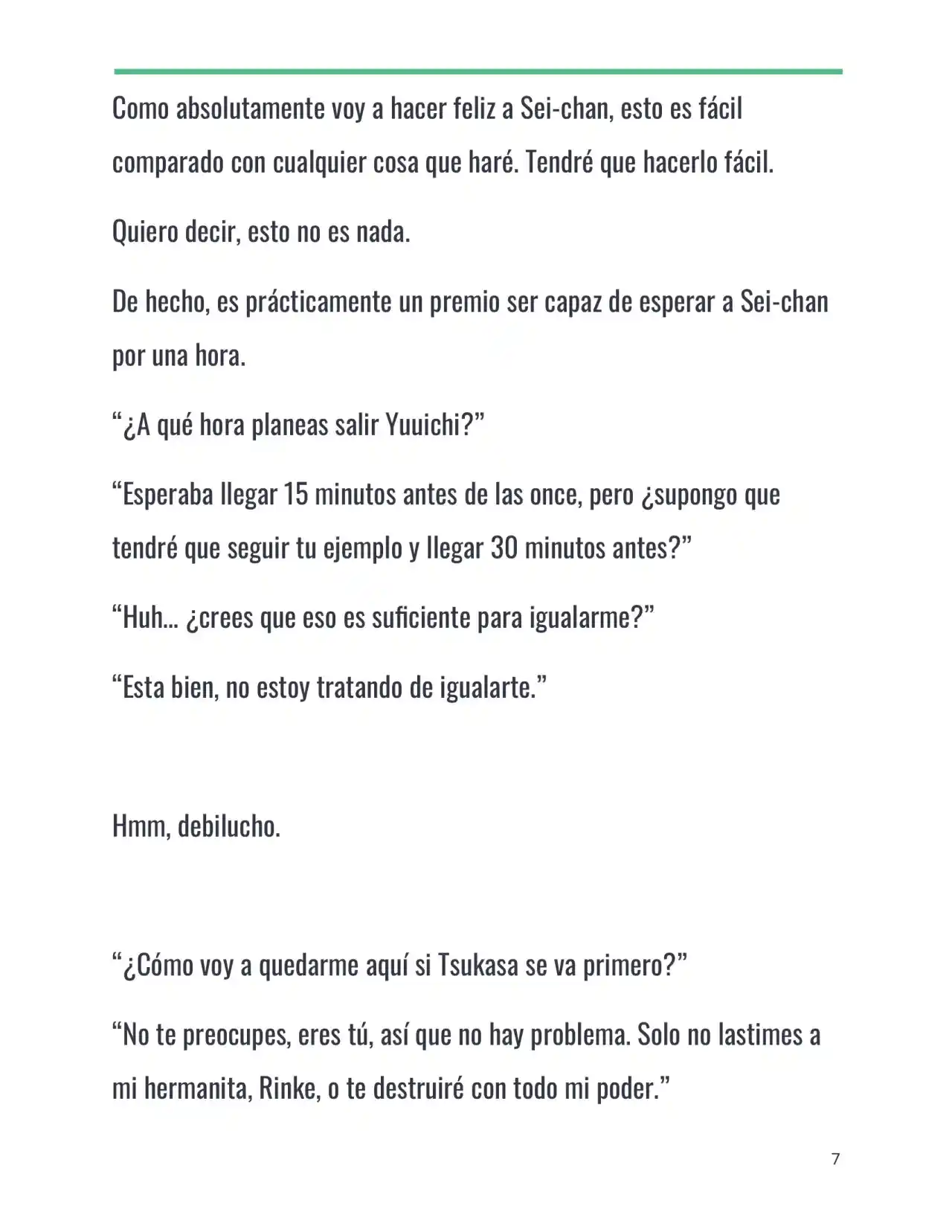 Isekai Romcom (Web Novel) (Novela) - Capítulo 20 - Página 7 - LectorTMOo