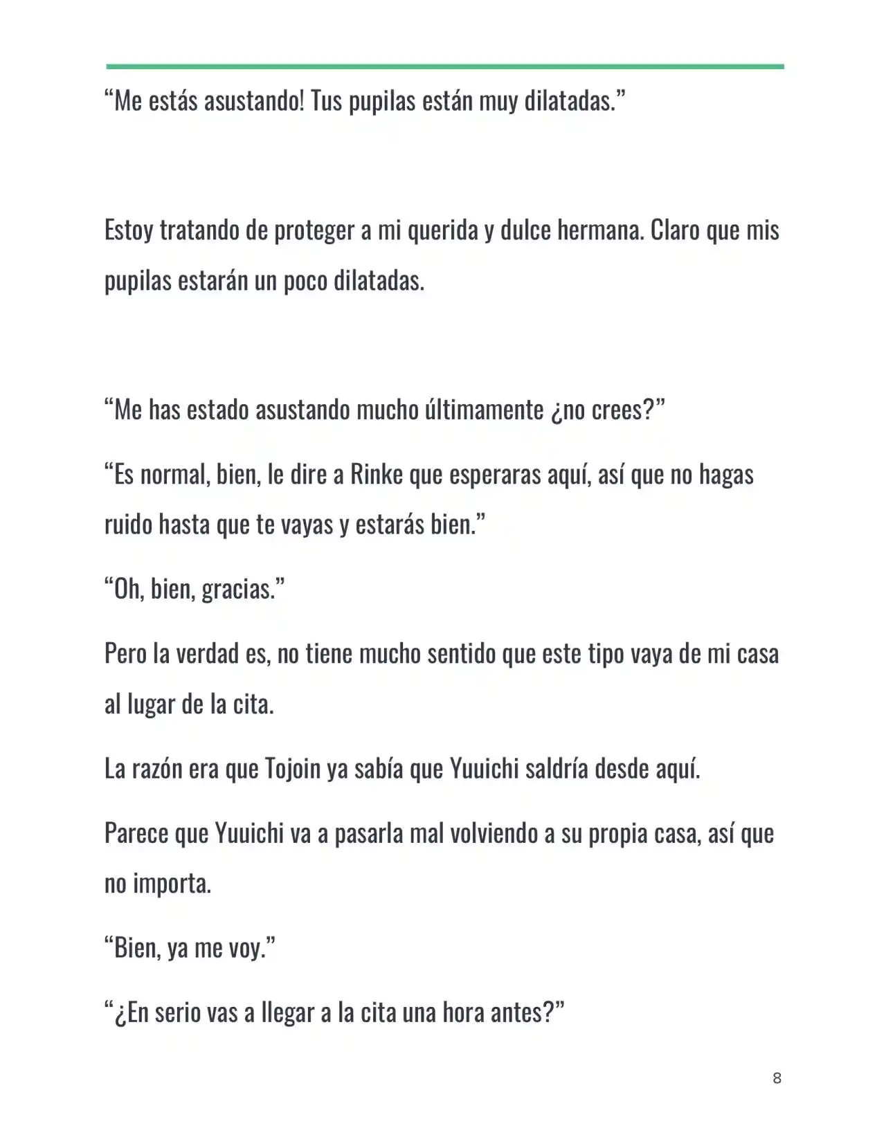 Isekai Romcom (Web Novel) (Novela) - Capítulo 20 - Página 8 - LectorTMOo