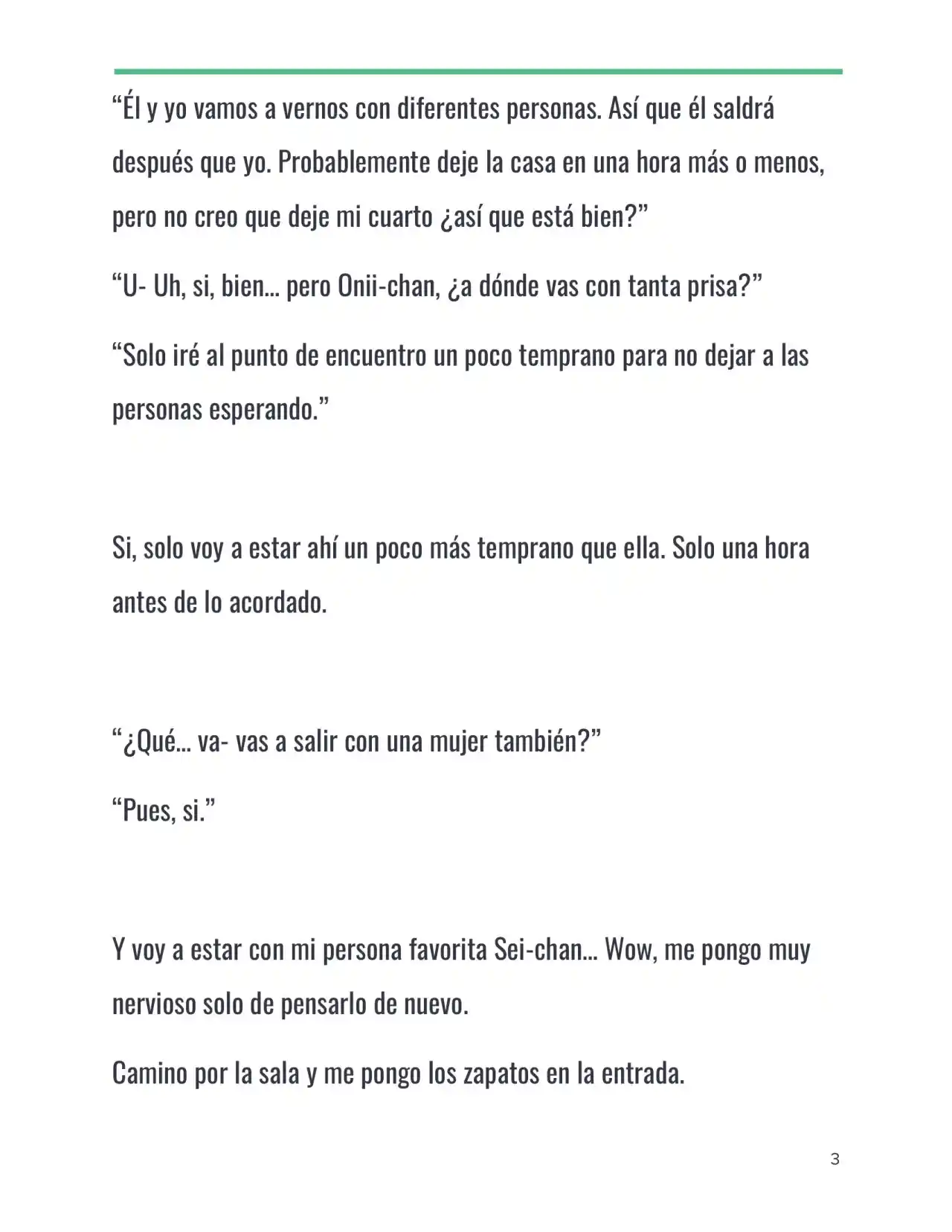 Isekai Romcom (Web Novel) (Novela) - Capítulo 21 - Página 3 - LectorTMOo