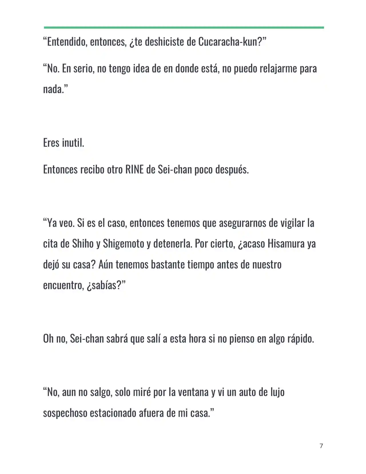 Isekai Romcom (Web Novel) (Novela) - Capítulo 21 - Página 7 - LectorTMOo