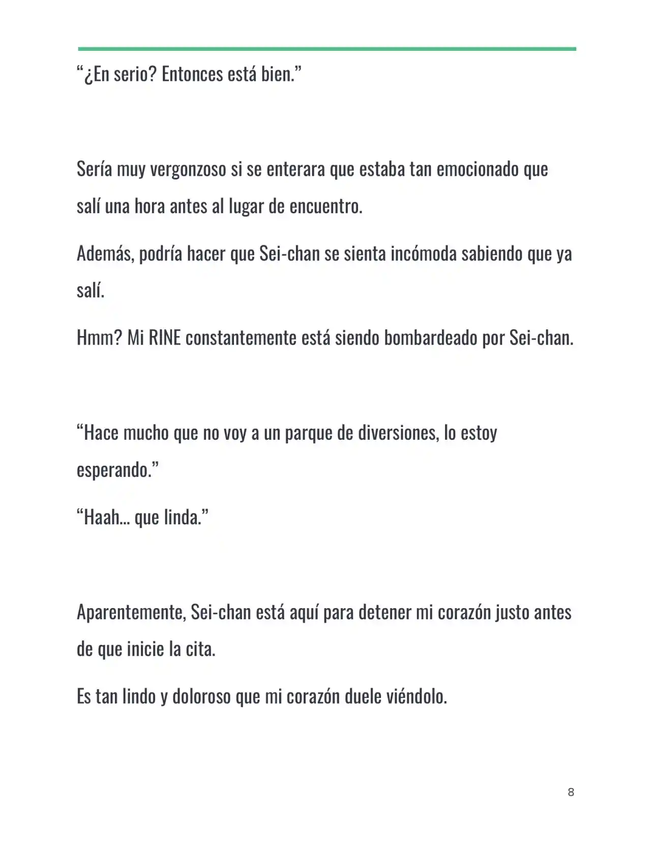 Isekai Romcom (Web Novel) (Novela) - Capítulo 21 - Página 8 - LectorTMOo