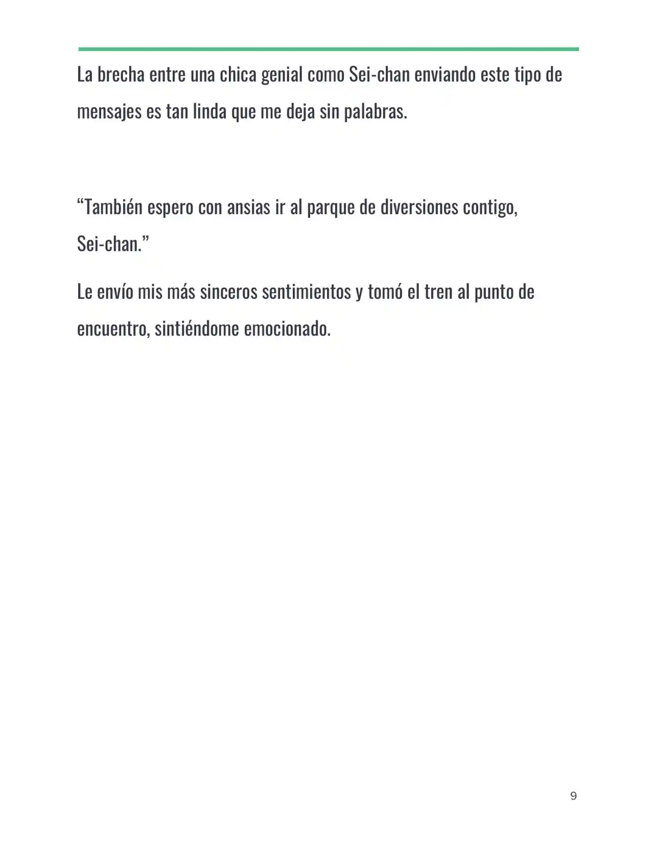 Isekai Romcom (Web Novel) (Novela) - Capítulo 21 - Página 9 - LectorTMOo