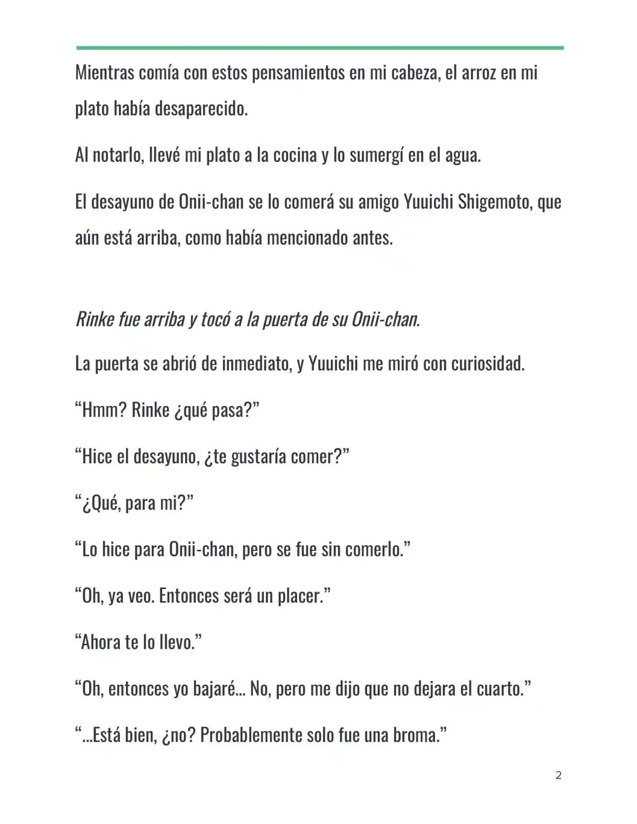 Isekai Romcom (Web Novel) (Novela) - Capítulo 22 - Página 2 - LectorTMOo