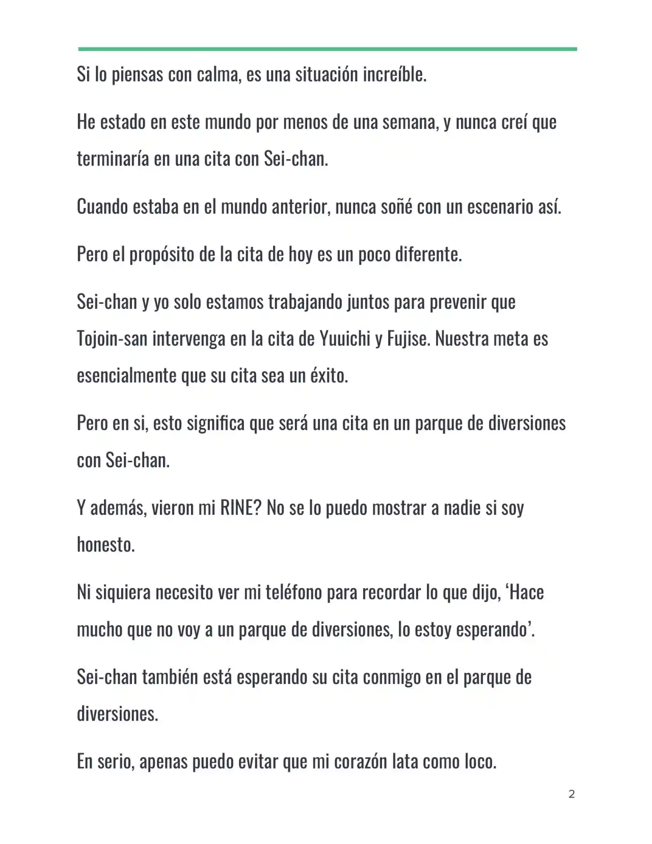 Isekai Romcom (Web Novel) (Novela) - Capítulo 23 - Página 2 - LectorTMOo