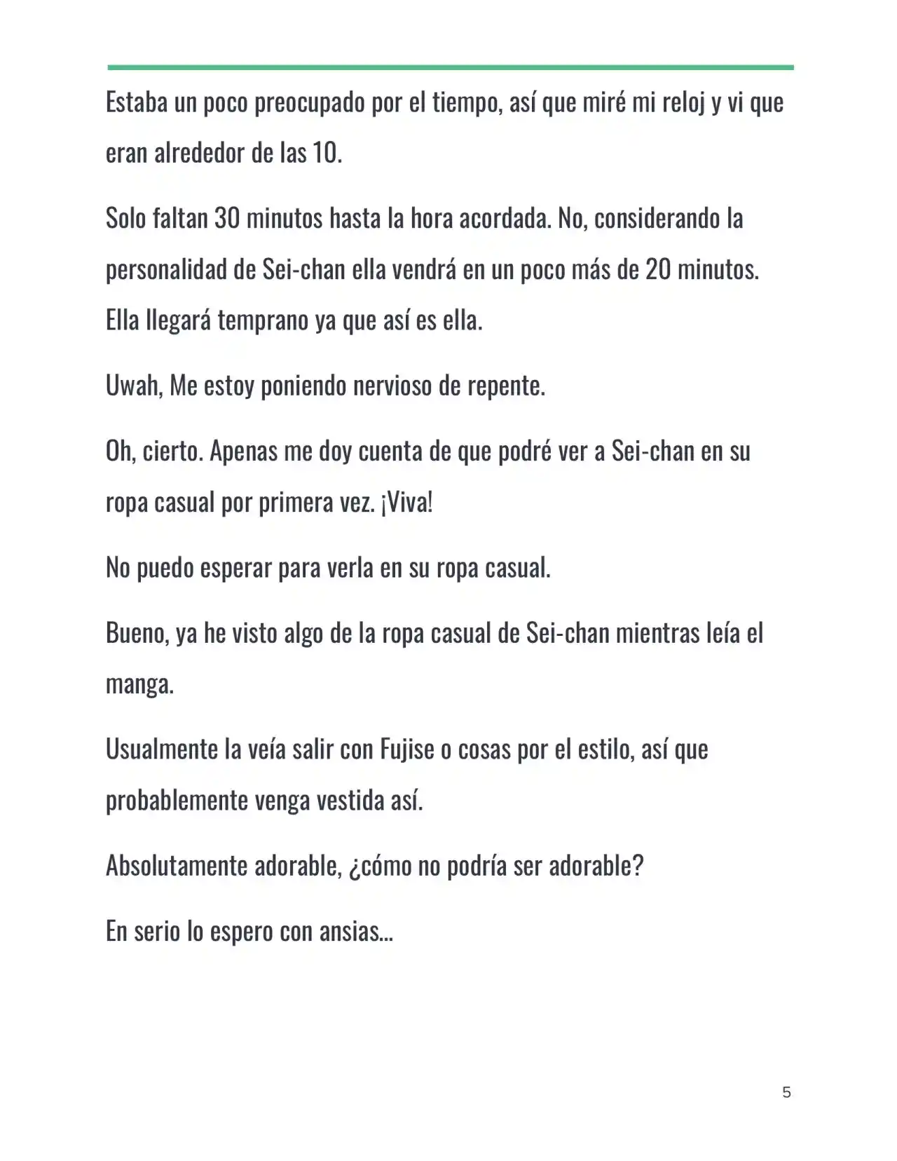 Isekai Romcom (Web Novel) (Novela) - Capítulo 23 - Página 5 - LectorTMOo