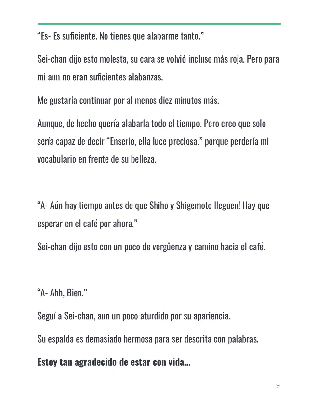 Isekai Romcom (Web Novel) (Novela) - Capítulo 23 - Página 9 - LectorTMOo