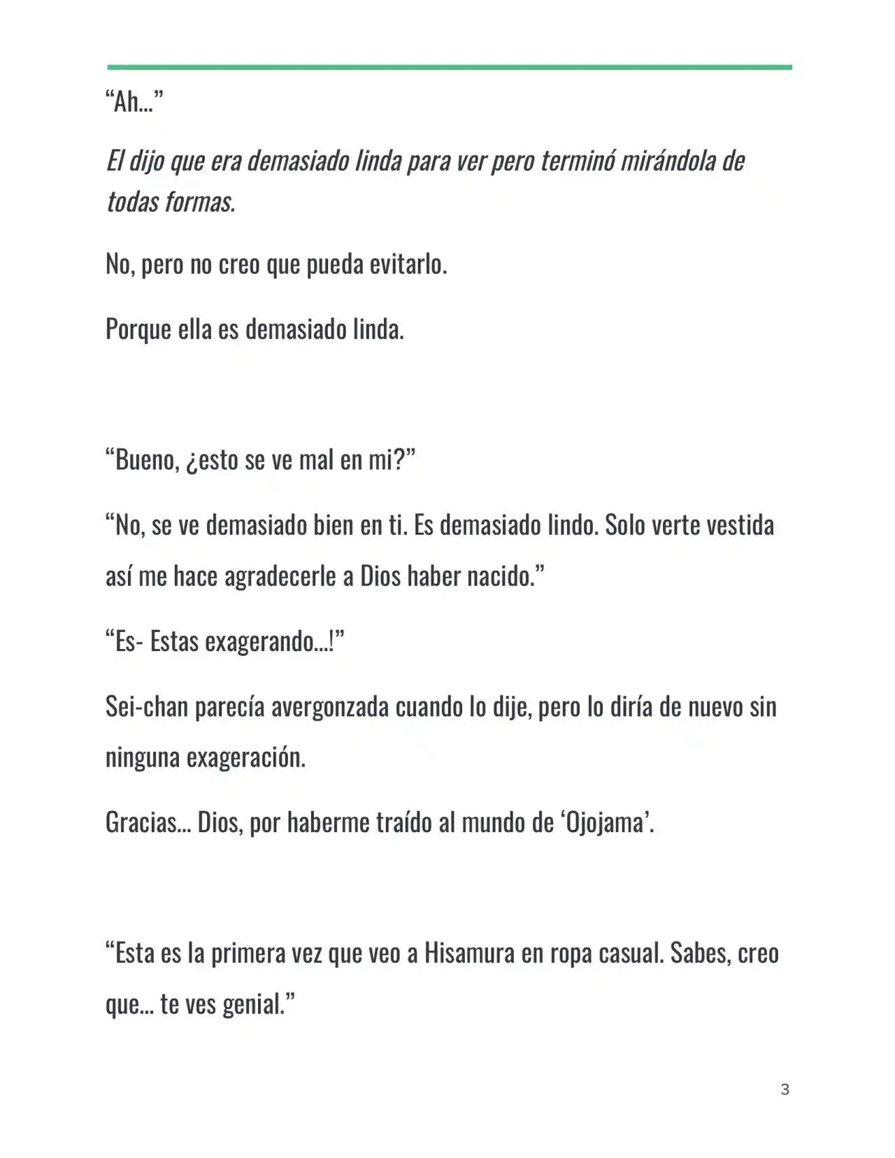 Isekai Romcom (Web Novel) (Novela) - Capítulo 24 - Página 3 - LectorTMOo