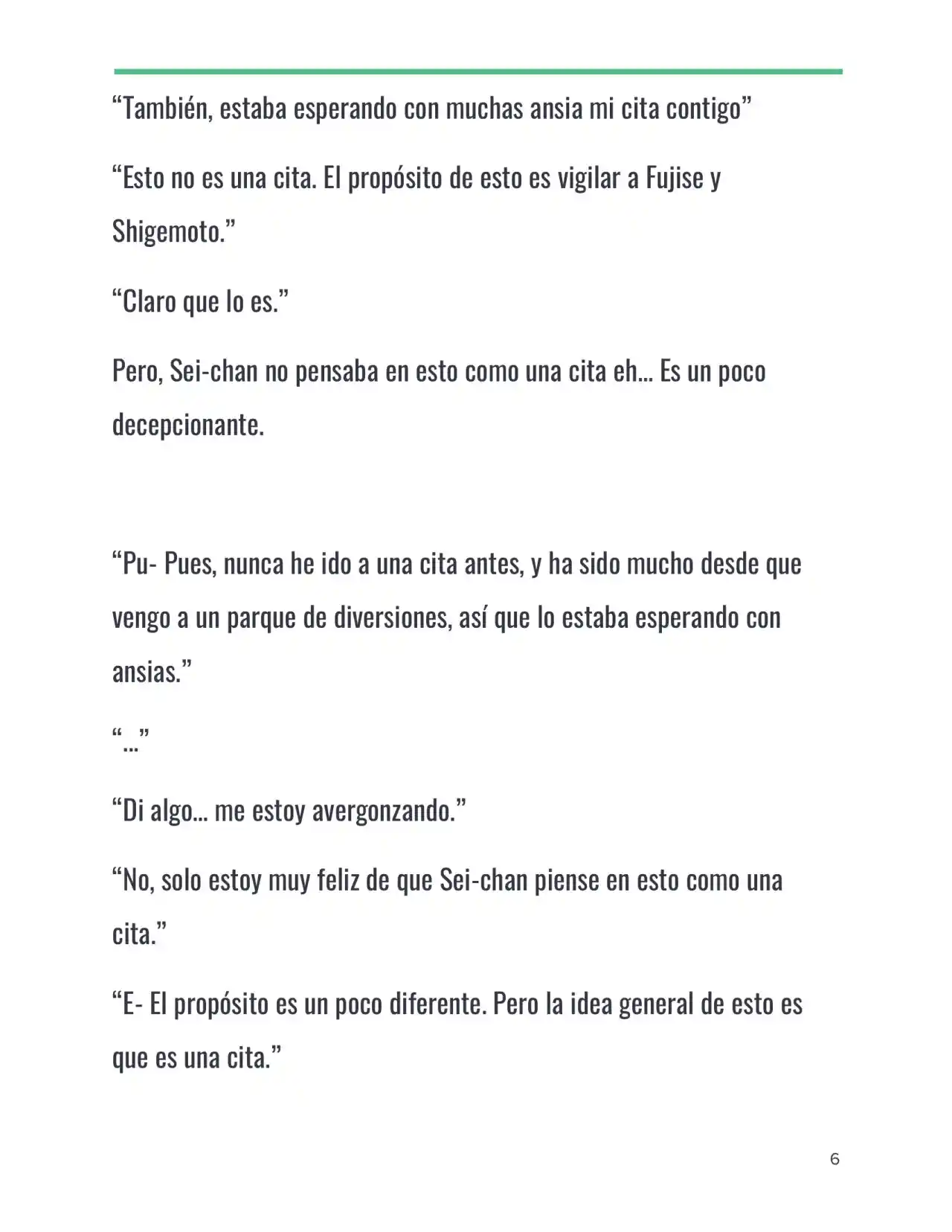 Isekai Romcom (Web Novel) (Novela) - Capítulo 24 - Página 6 - LectorTMOo