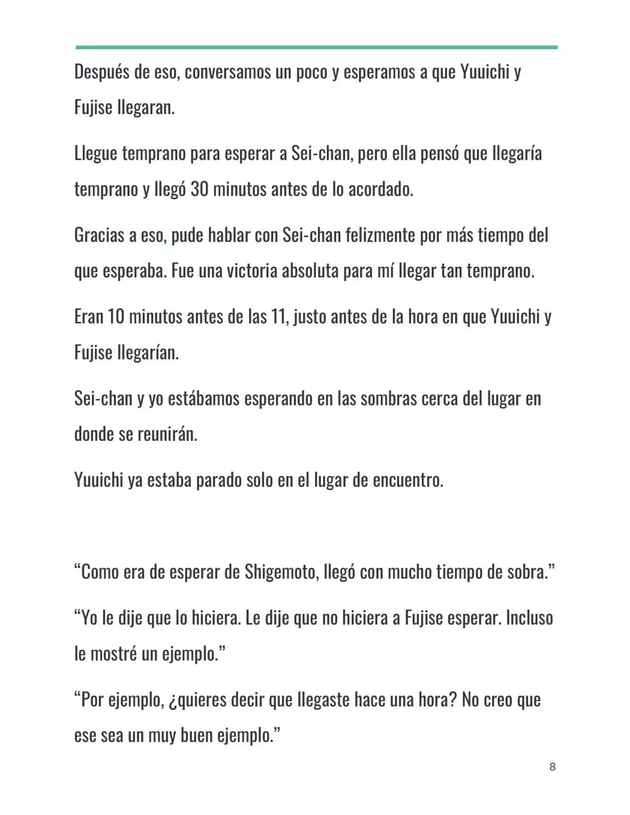 Isekai Romcom (Web Novel) (Novela) - Capítulo 24 - Página 8 - LectorTMOo
