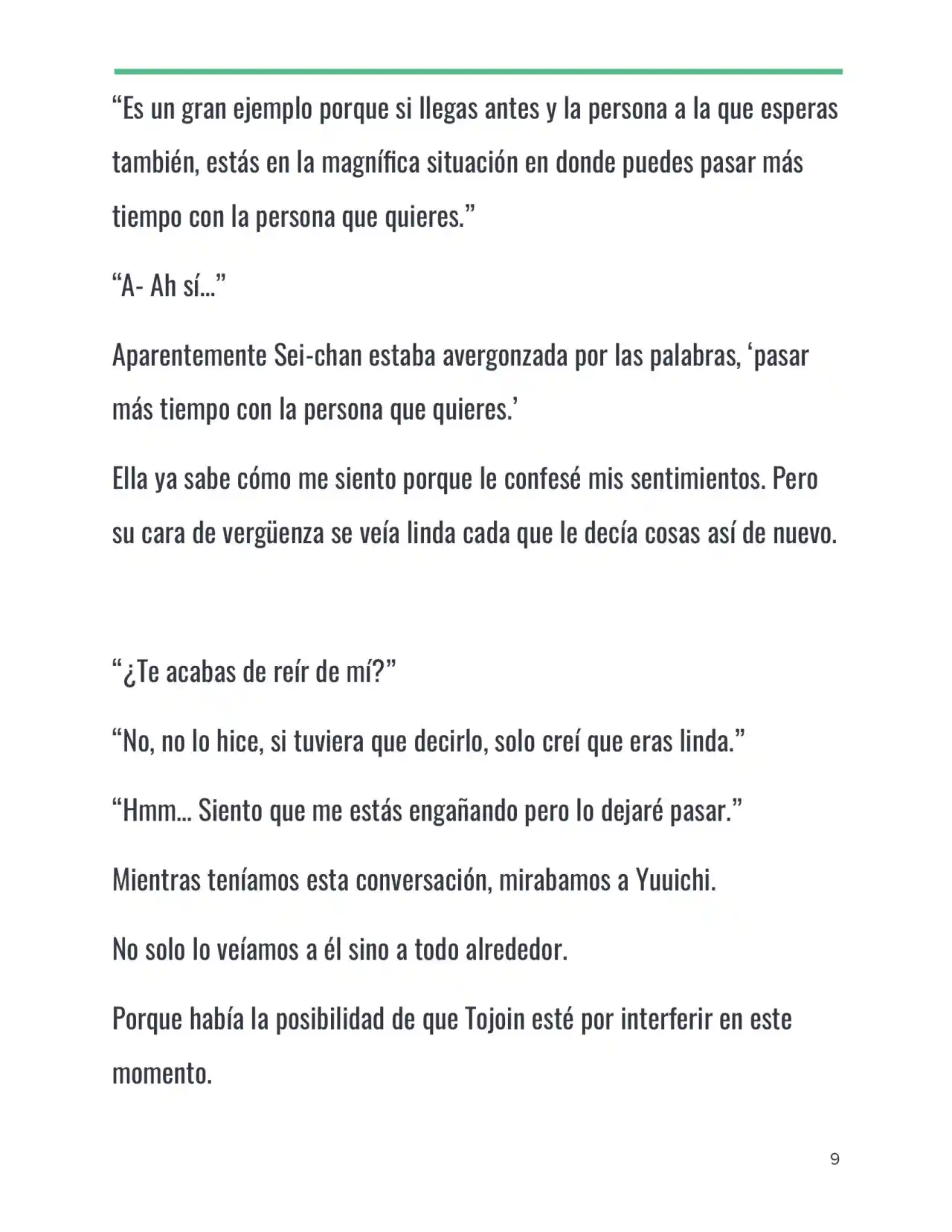 Isekai Romcom (Web Novel) (Novela) - Capítulo 24 - Página 9 - LectorTMOo
