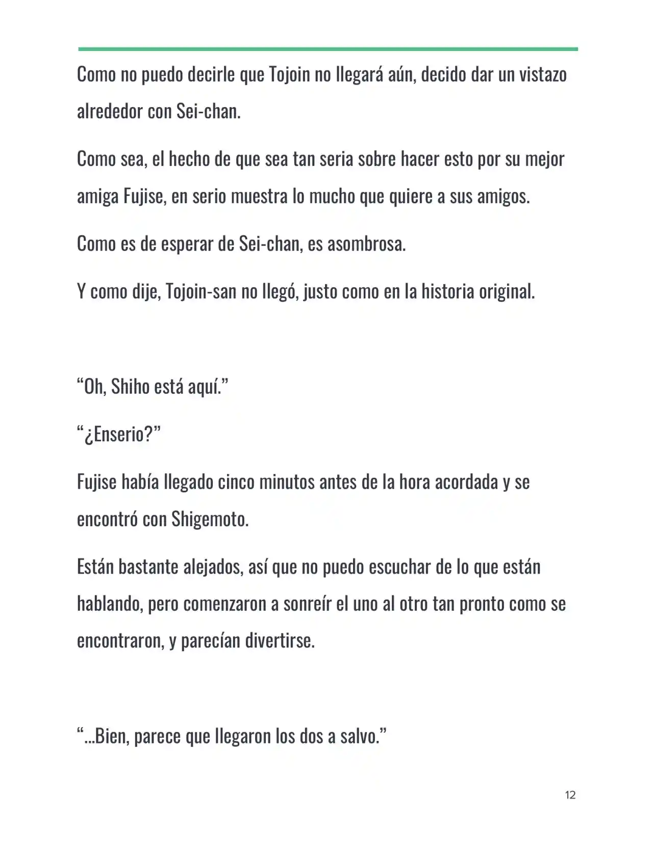 Isekai Romcom (Web Novel) (Novela) - Capítulo 24 - Página 12 - LectorTMOo