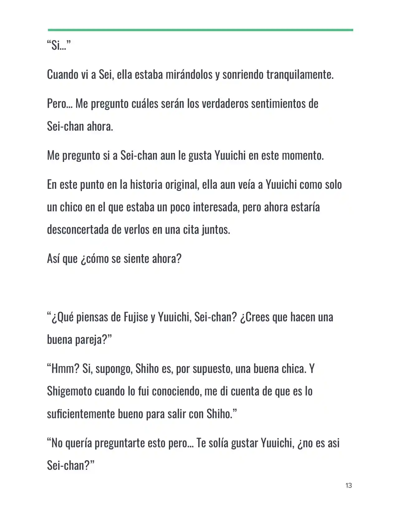Isekai Romcom (Web Novel) (Novela) - Capítulo 24 - Página 13 - LectorTMOo