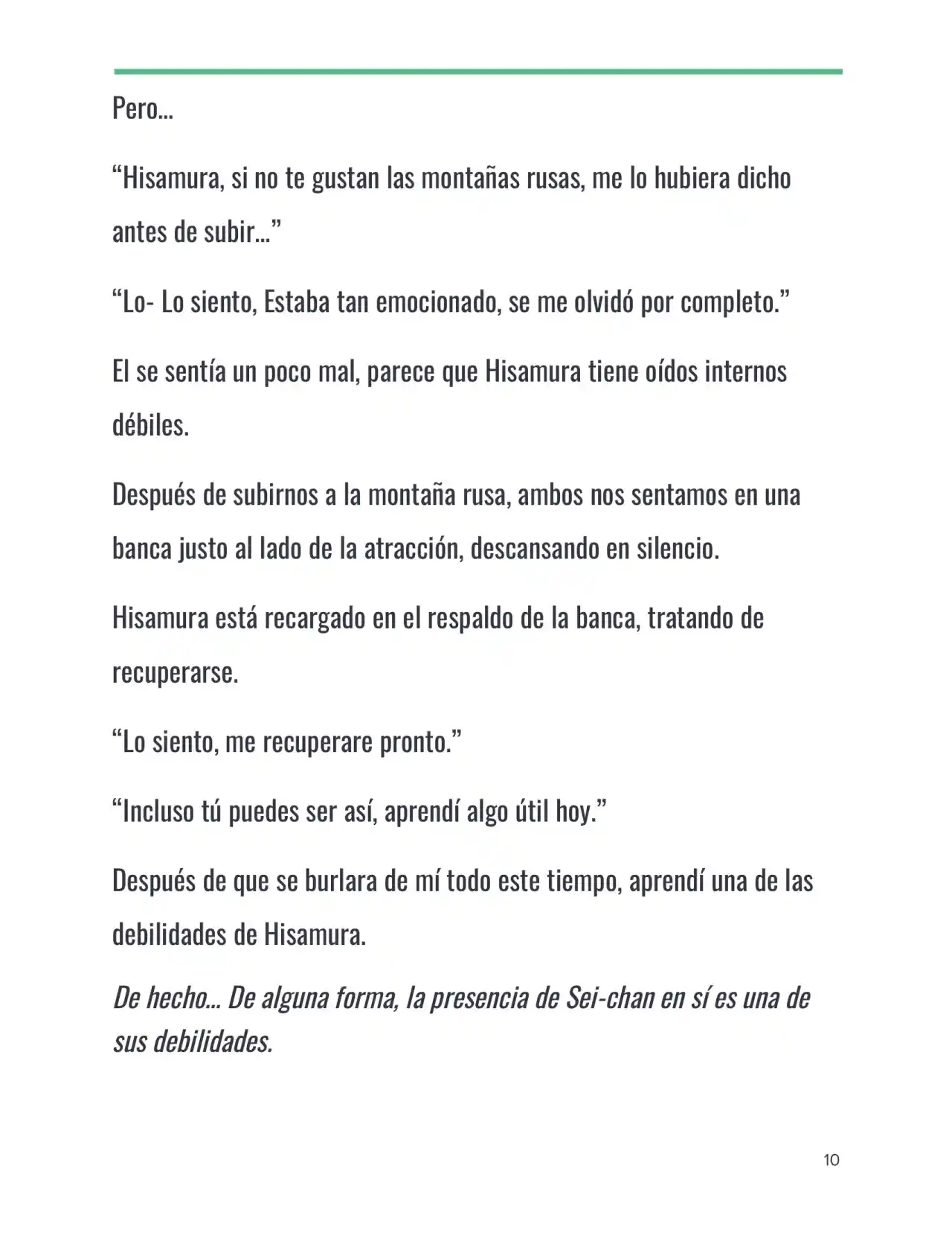 Isekai Romcom (Web Novel) (Novela) - Capítulo 25 - Página 10 - LectorTMOo