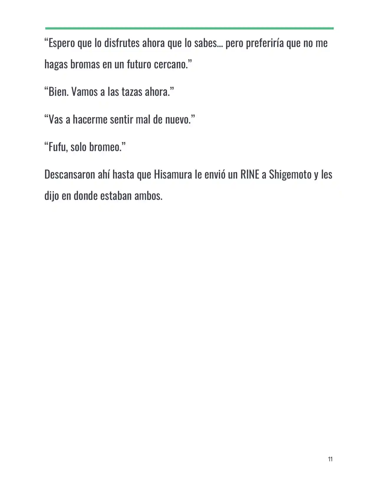 Isekai Romcom (Web Novel) (Novela) - Capítulo 25 - Página 11 - LectorTMOo