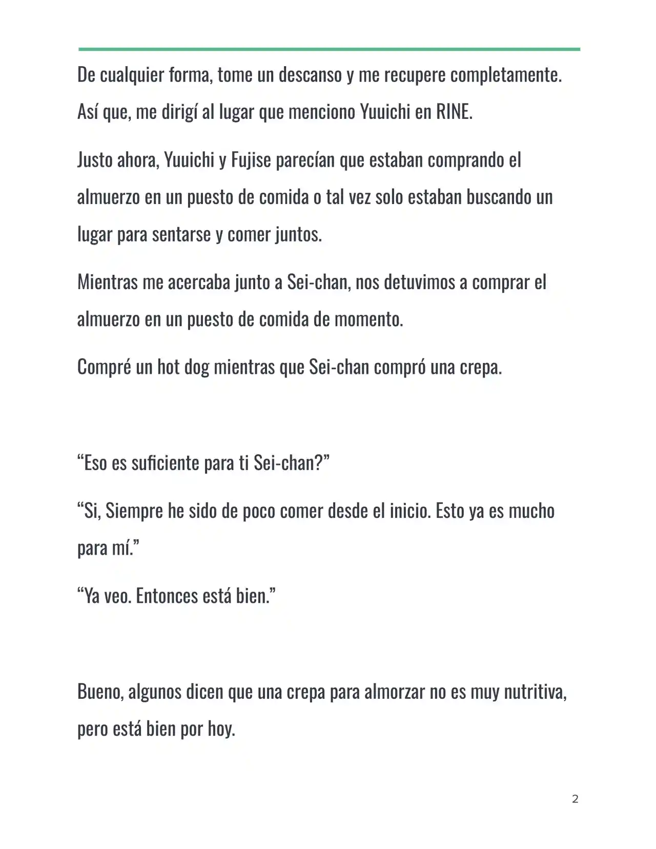Isekai Romcom (Web Novel) (Novela) - Capítulo 26 - Página 2 - LectorTMOo