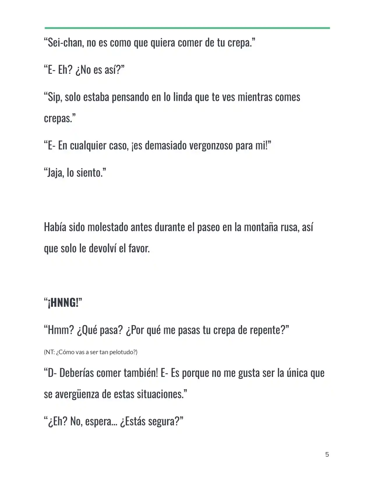 Isekai Romcom (Web Novel) (Novela) - Capítulo 26 - Página 5 - LectorTMOo
