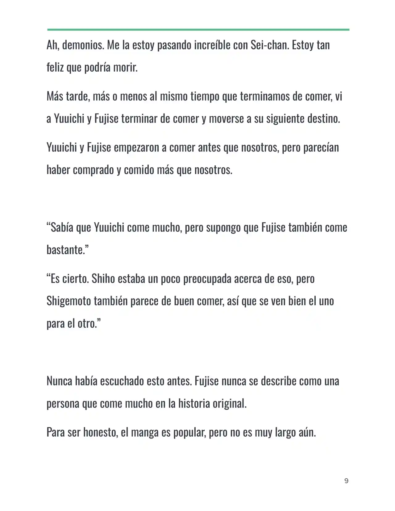 Isekai Romcom (Web Novel) (Novela) - Capítulo 26 - Página 9 - LectorTMOo