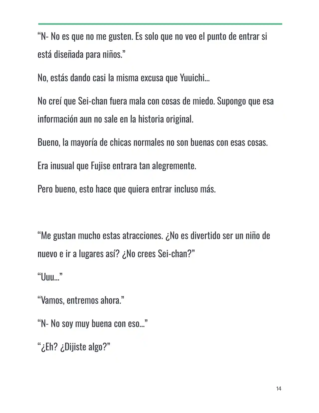 Isekai Romcom (Web Novel) (Novela) - Capítulo 26 - Página 14 - LectorTMOo