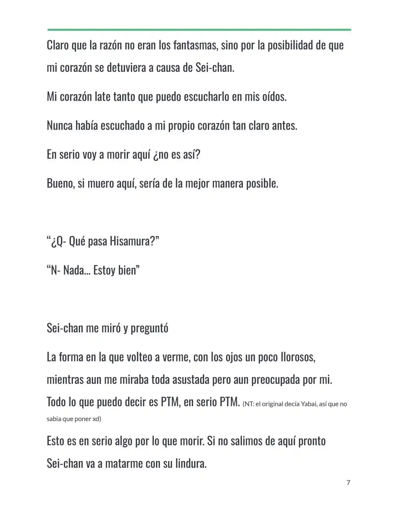 Isekai Romcom (Web Novel) (Novela) - Capítulo 27 - Página 7 - LectorTMOo
