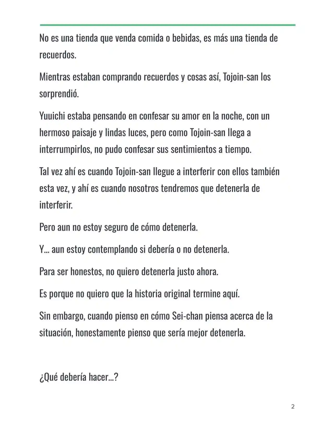 Isekai Romcom (Web Novel) (Novela) - Capítulo 28 - Página 2 - LectorTMOo
