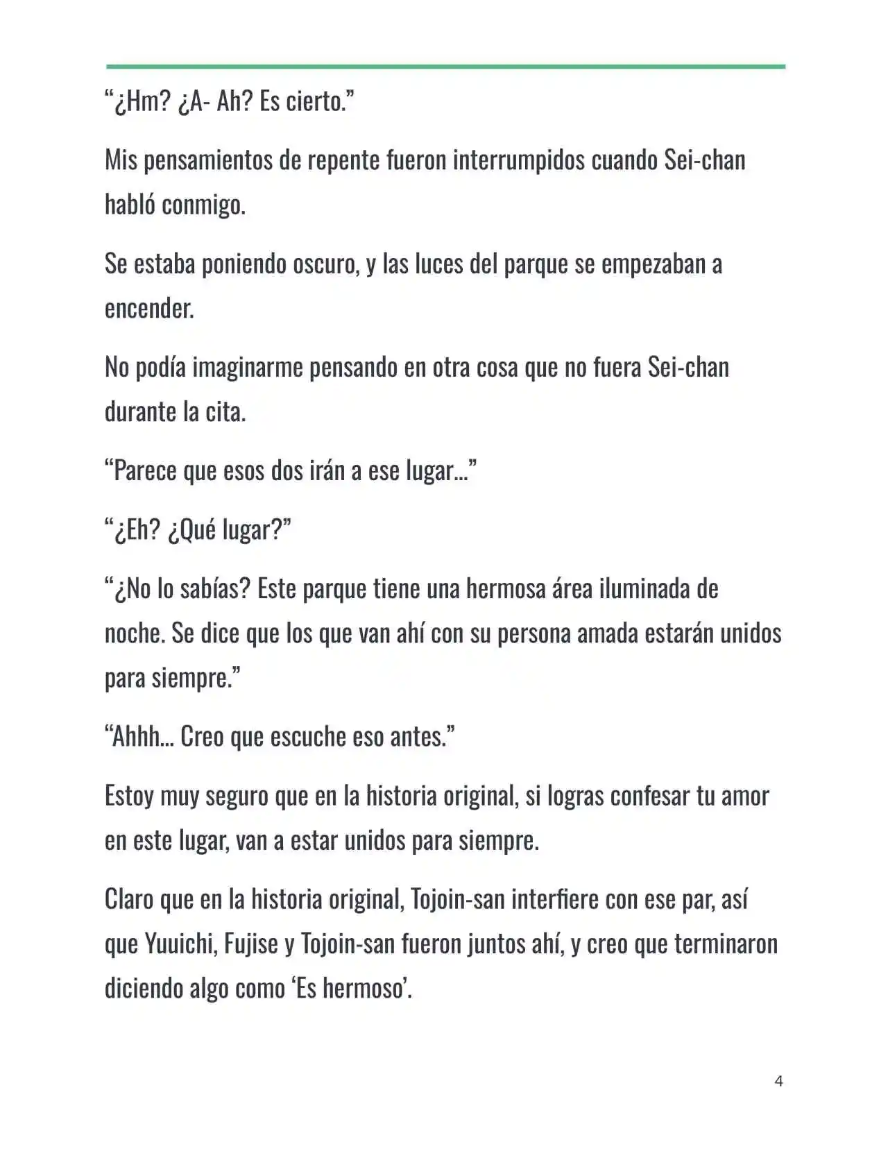Isekai Romcom (Web Novel) (Novela) - Capítulo 29 - Página 4 - LectorTMOo