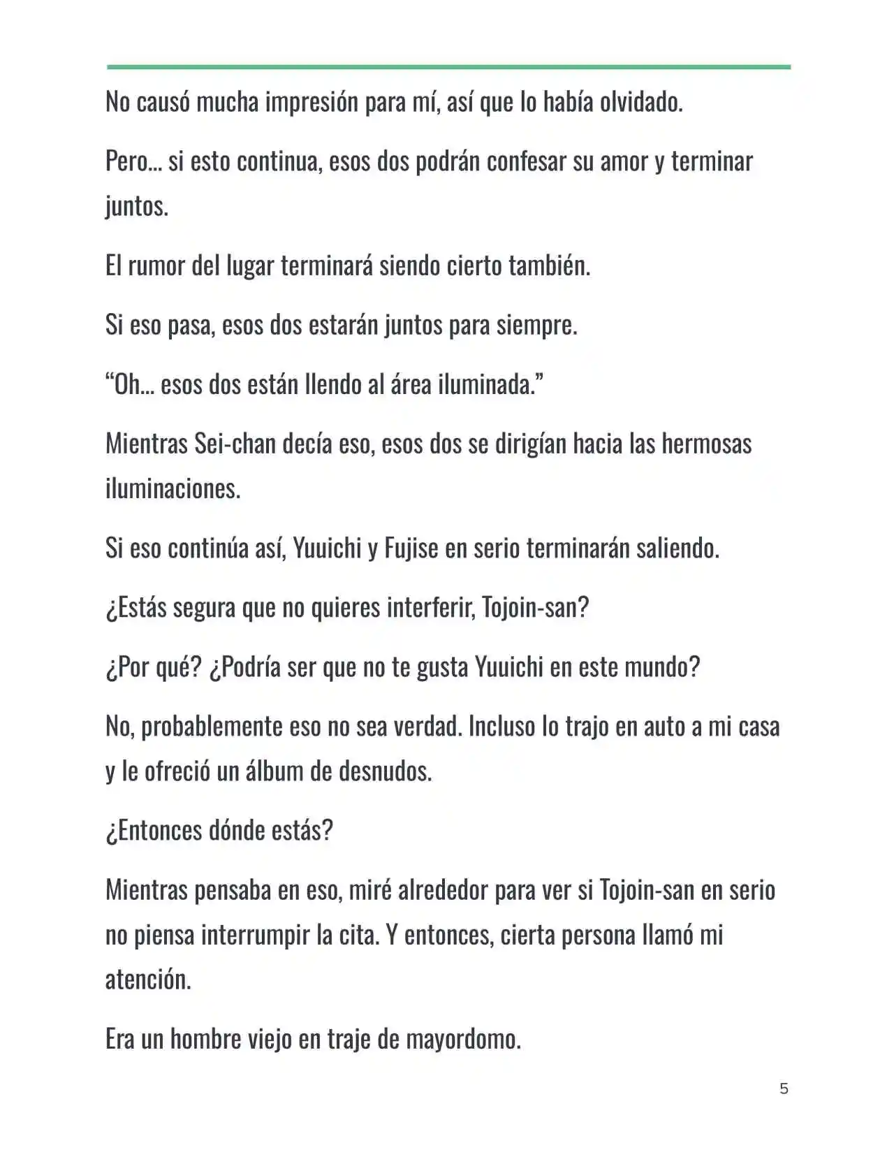 Isekai Romcom (Web Novel) (Novela) - Capítulo 29 - Página 5 - LectorTMOo