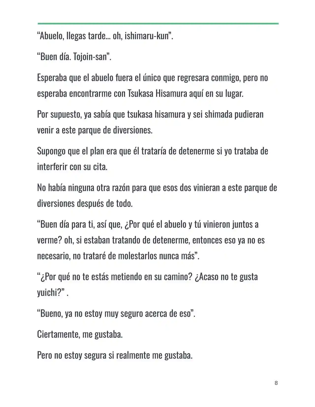 Isekai Romcom (Web Novel) (Novela) - Capítulo 30 - Página 8 - LectorTMOo
