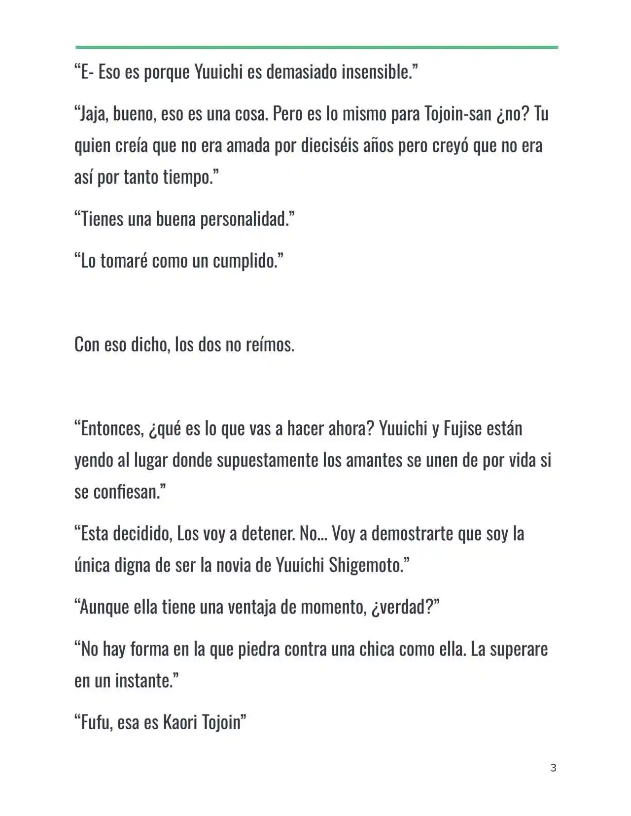 Isekai Romcom (Web Novel) (Novela) - Capítulo 32 - Página 3 - LectorTMOo