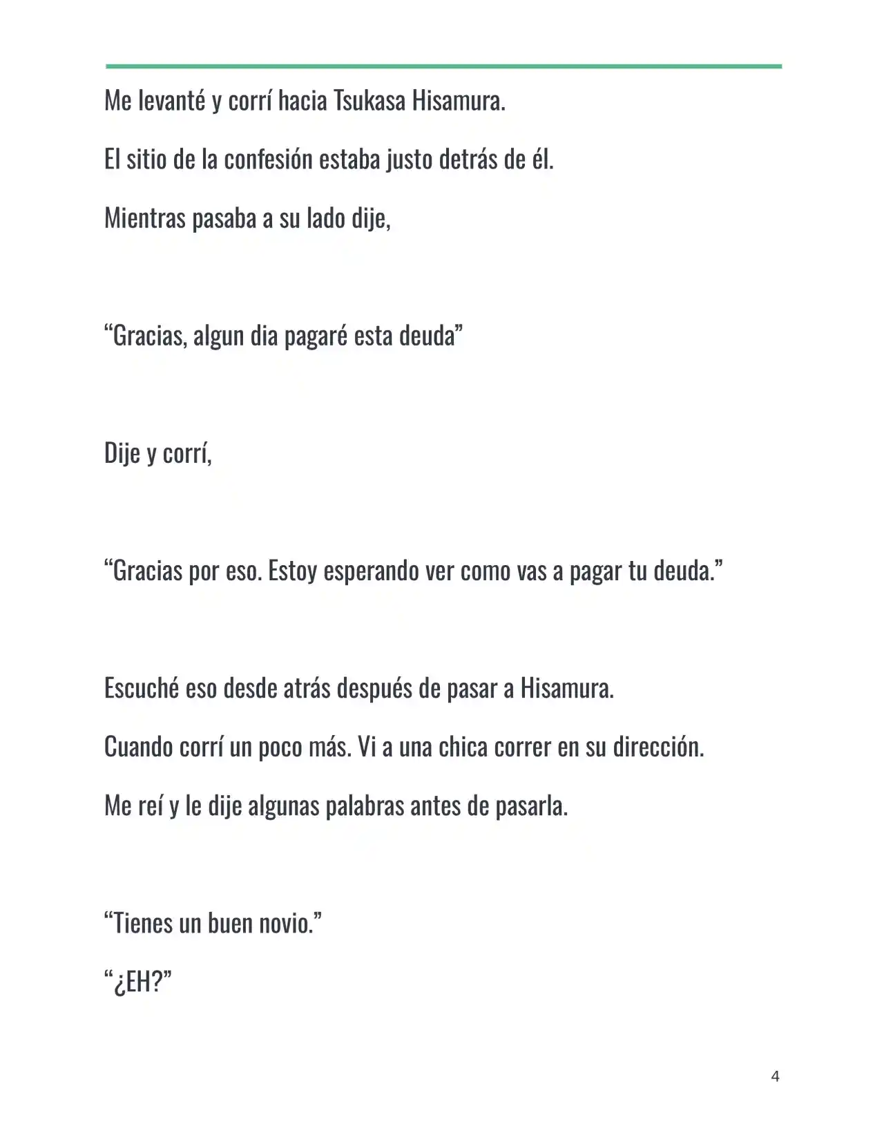 Isekai Romcom (Web Novel) (Novela) - Capítulo 32 - Página 4 - LectorTMOo