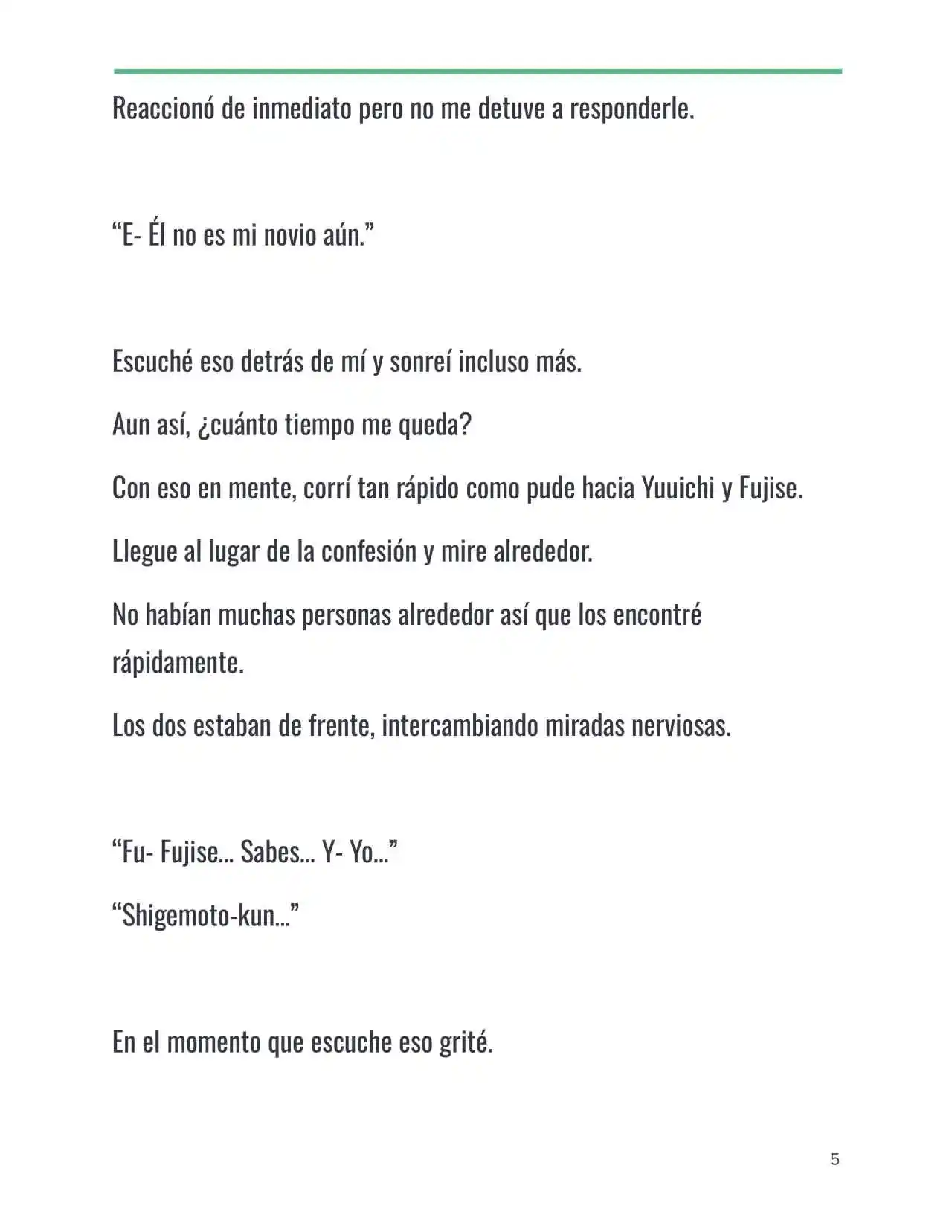 Isekai Romcom (Web Novel) (Novela) - Capítulo 32 - Página 5 - LectorTMOo