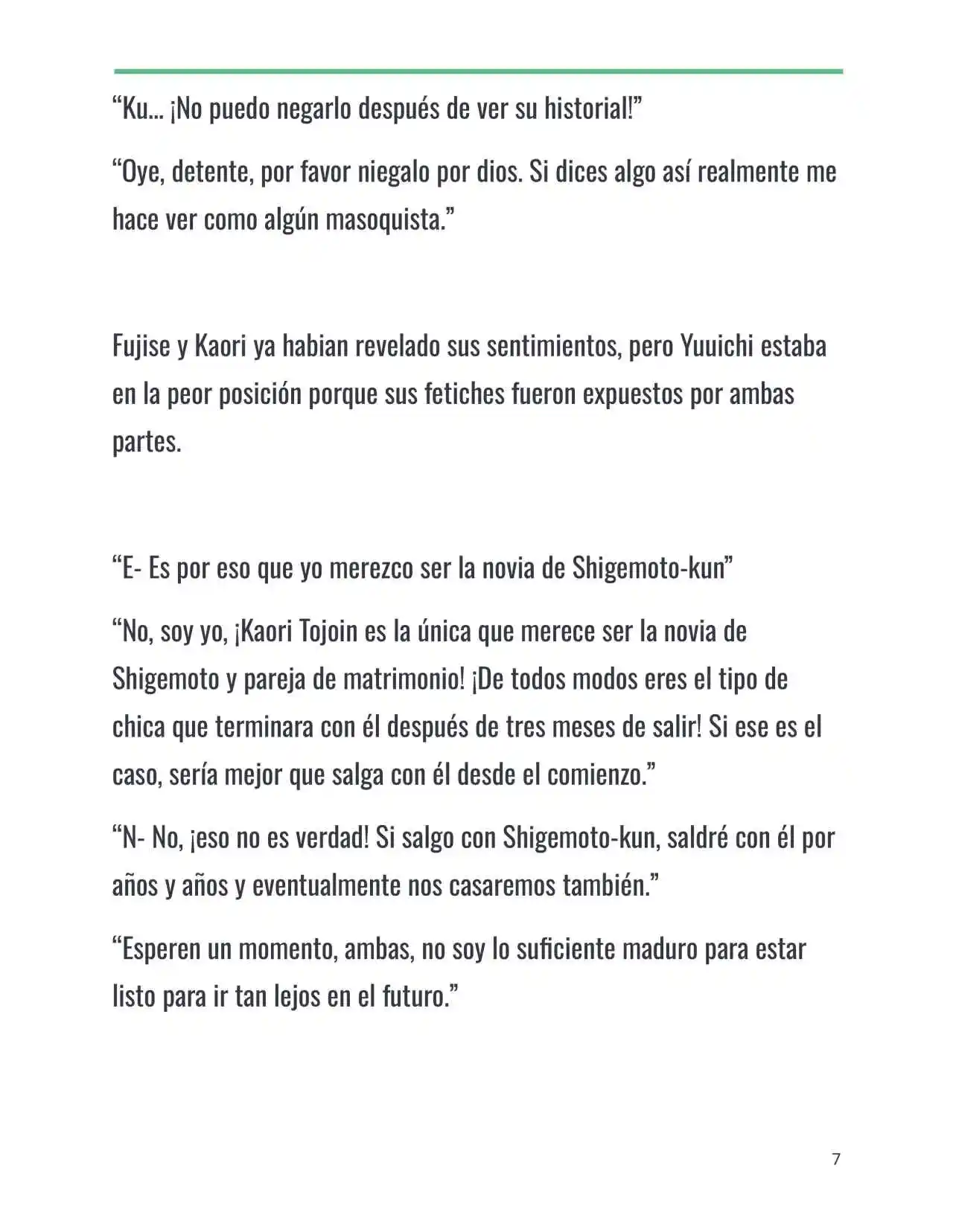 Isekai Romcom (Web Novel) (Novela) - Capítulo 33 - Página 7 - LectorTMOo