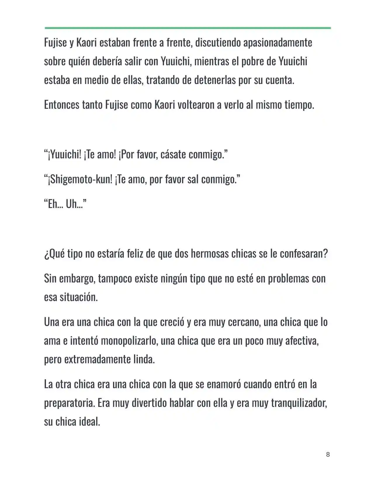 Isekai Romcom (Web Novel) (Novela) - Capítulo 33 - Página 8 - LectorTMOo