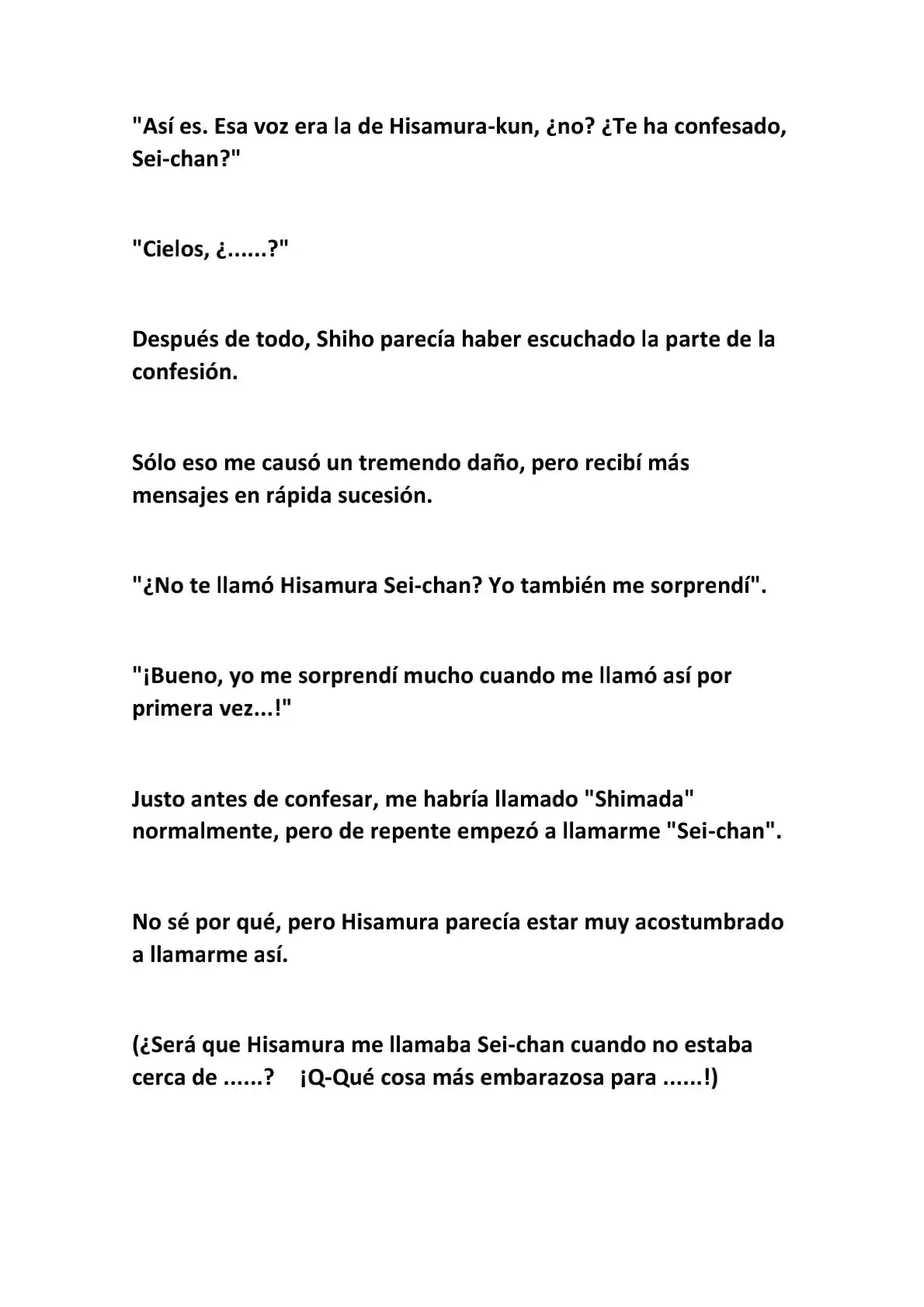 Isekai Romcom (Web Novel) (Novela) - Capítulo 4 - Página 6 - LectorTMOo