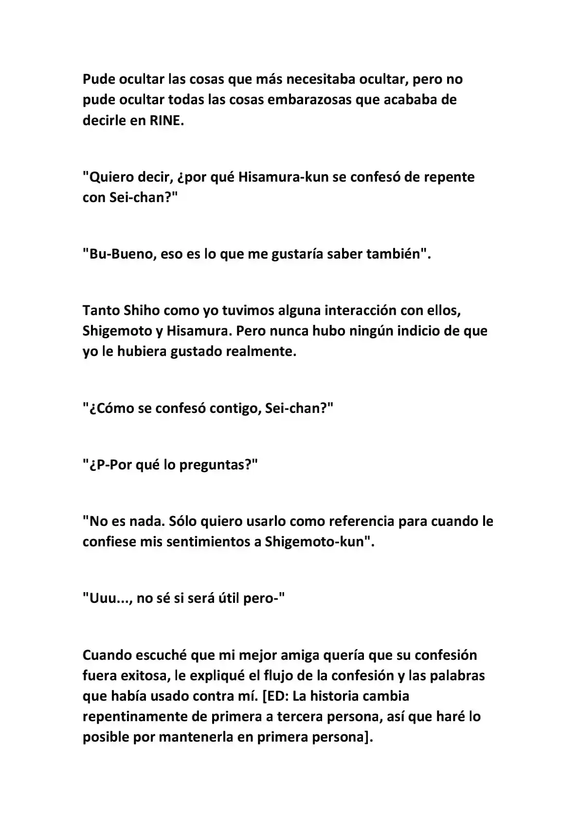 Isekai Romcom (Web Novel) (Novela) - Capítulo 5 - Página 5 - LectorTMOo